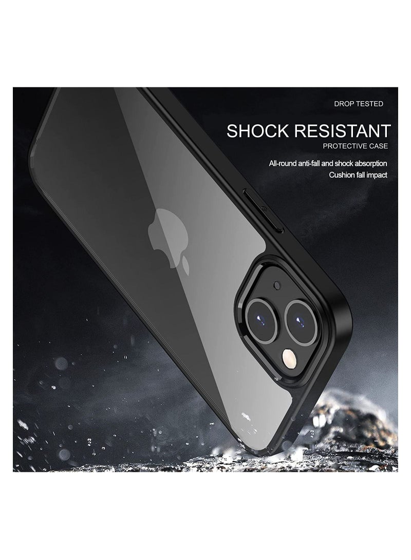 حافظة متوافقة مع آيفون 13 برو - 6.1 بوصة حافظة واقية شفافة فائقة النحافة - حافظة هاتف ذكي مقاومة للخدوش وغير قابلة للانزلاق - Image 3