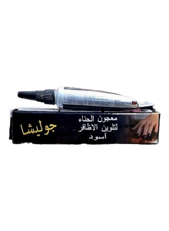 جوليتشا معجون الحناء لتلوين الاضافر اسود 10.5 جرام 