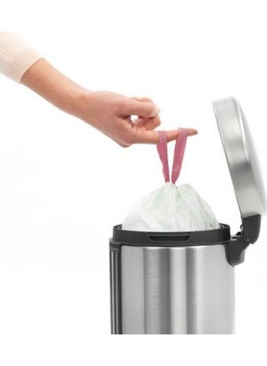 brabantia Newicon Fpp Mat Steel Pedal Waste Bin 3 lt  - Image 3