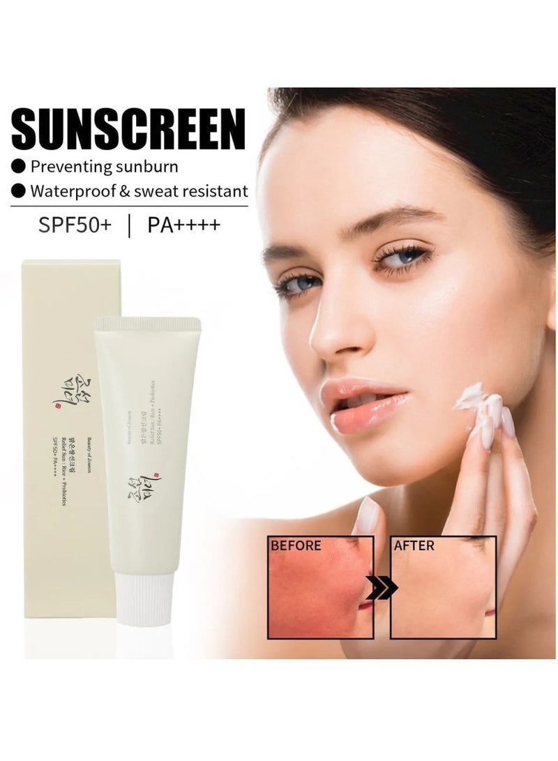 COSROS ريليف صن رايس + بروبيوتيك (SPF50+ PA++++) 50 مل - Image 3