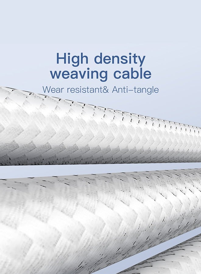 Knox Powering Generations 65W USB C to USB C PD Fast Charging Cable Nylon Braided Cord Type C for iPhone 15 Pro 15 Plus 15 Pro Max iPad Air Pro mini MacBook Pro Air Samsung S24 S23 S22 Ultra Huawei P60 P50 P40 - Image 5