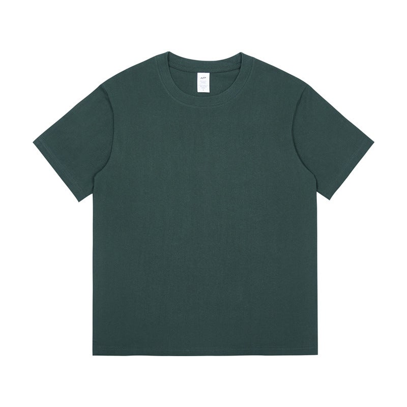 Heavyweight 230g Cotton Mens Tee Spring/Summer Dark Dark Green