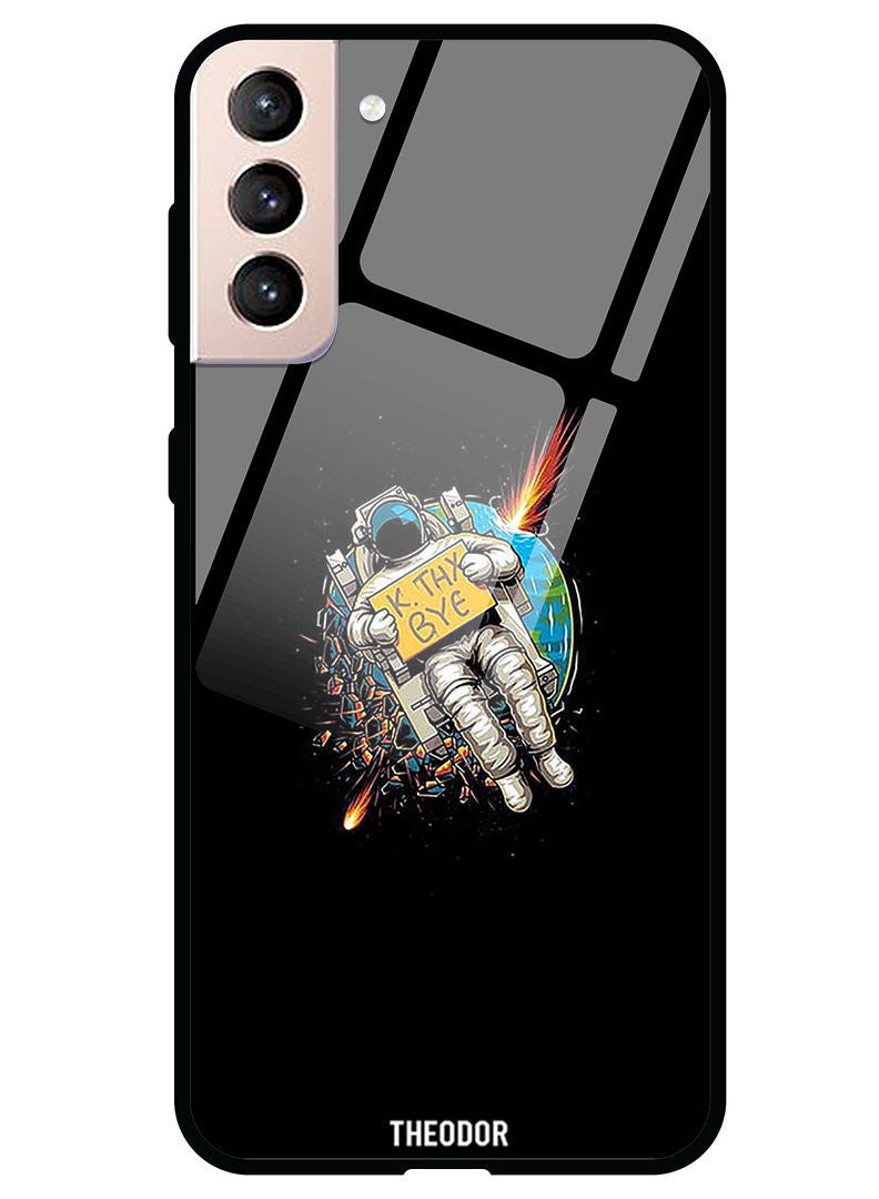 Theodor Protective Tempered Glass Case Cover Samsung Galaxy S21  Bye - Image 1