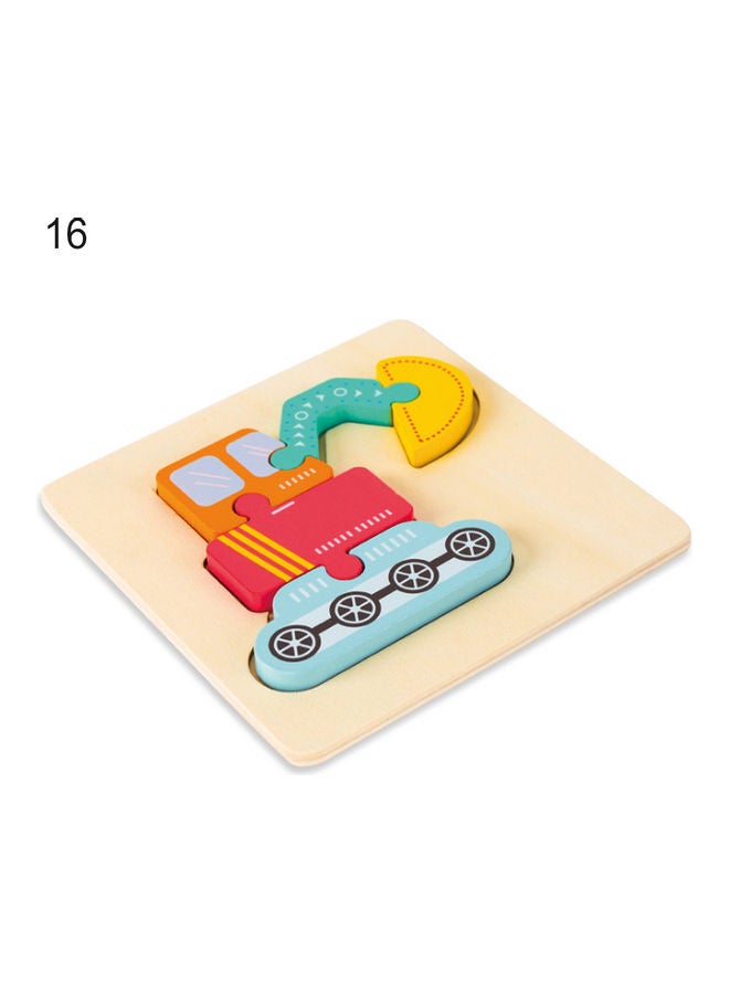 نيبمينينت طقم أحجية قطع تركيب الصور بتصميم مركبات بناء من الخشب