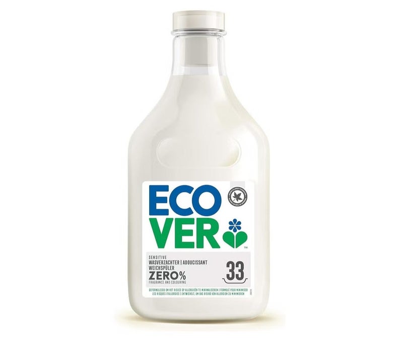 Ecover Zero Sensitive Fabric Softener 1L Fragrance Free Hypoallergenic Plant Based Biodegradable Laundry Care for Sensitive Skin Baby Safe Eco Friendly Clothes Softener - Image 2
