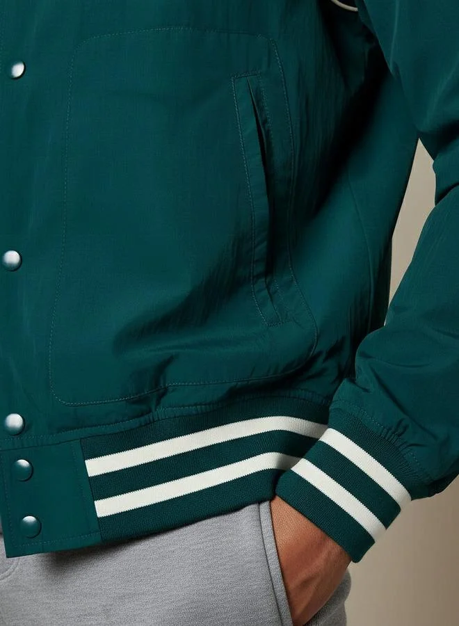 Starter  Starter Men Regular Fit Colourblock Jacket for Men | Best Price UAE