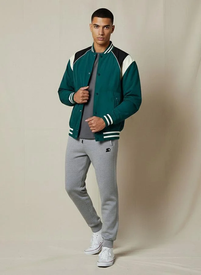Starter Starter Men Regular Fit Colourblock Jacket