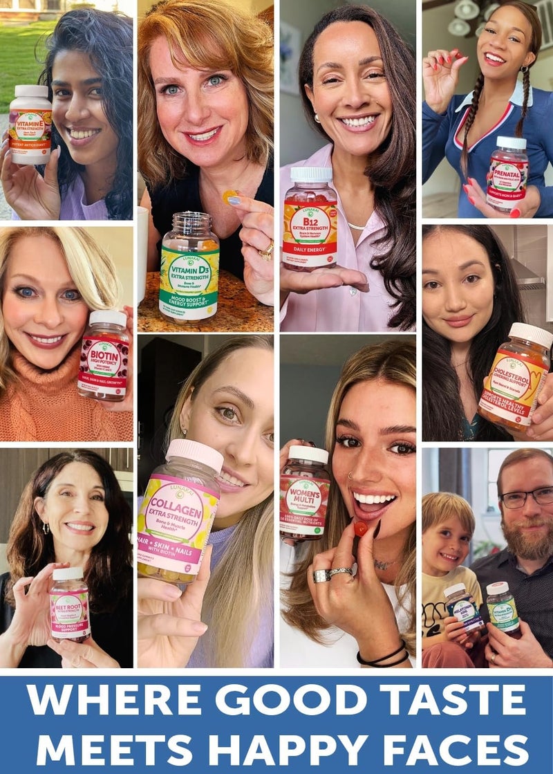 Lunakai USA Made Black Sambucus Elderberry Gummies for Adults  Kids with Vitamin C  Zinc  Immune Support Antioxidants NonGMO 60 Gummies - Image 4