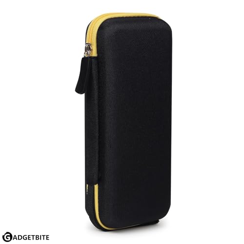 GadgetBite Portable Electronic Accessories Organizer - Travel-Friendly EVA Pouch for Vlogging Camera, USB Cables, Power Banks, Adapters, Hard Disks, and More (Yellow) - Image 5