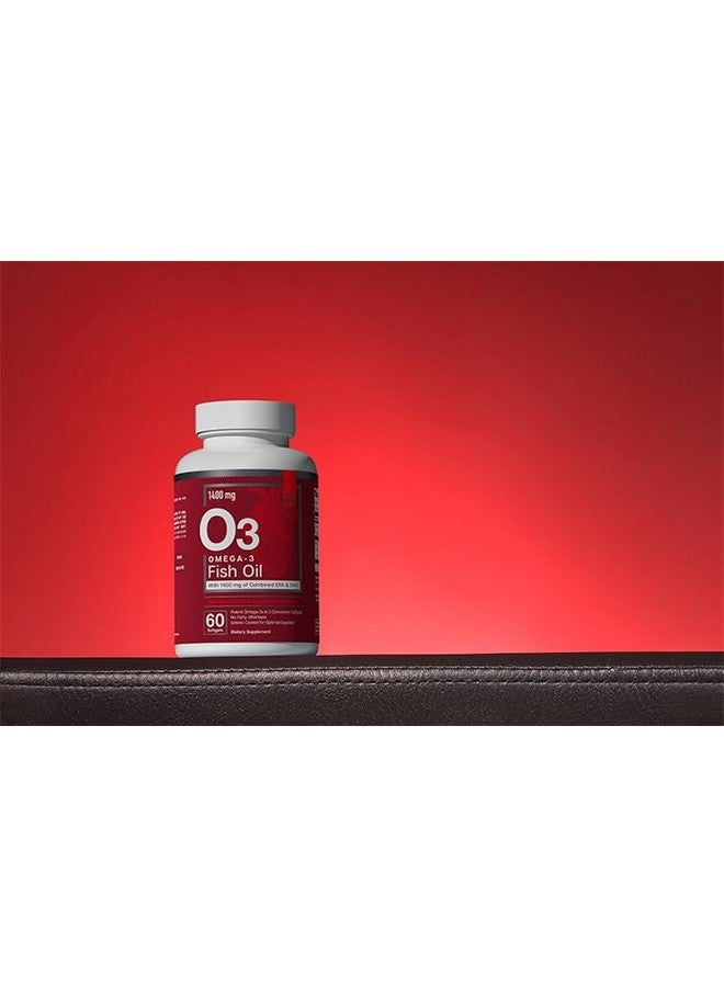 Essential Elements Omega-3 Fish Oil Supplement with EPA & DHA | Fatty Acids for Immune, Heart & Cognitive Support | 60 Softgels - Image 3