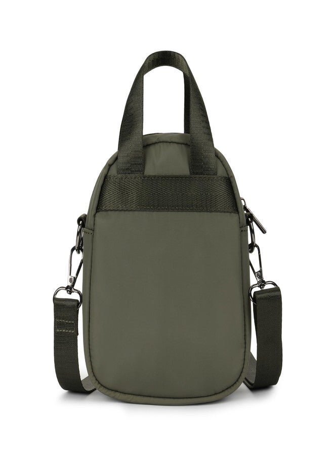 Fastrack CarryOn Mini Sling | Nylon Women’s Sling Bag | Dual Carry Options with Webbing Handles | Quick-Access Pockets & Zipper Closure - Image 5