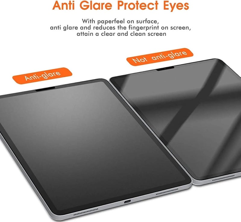OJOS Paper Screen Protector for Xiaomi Redmi Pad SE 11", Smooth Surface Anti-Glare PET Film for Sketching, Note-Taking, Drawing, Writing - Matte - Image 3