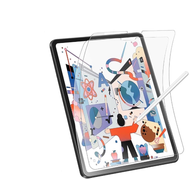 OJOS Paper Screen Protector for Xiaomi Redmi Pad SE 11", Smooth Surface Anti-Glare PET Film for Sketching, Note-Taking, Drawing, Writing - Matte - Image 1