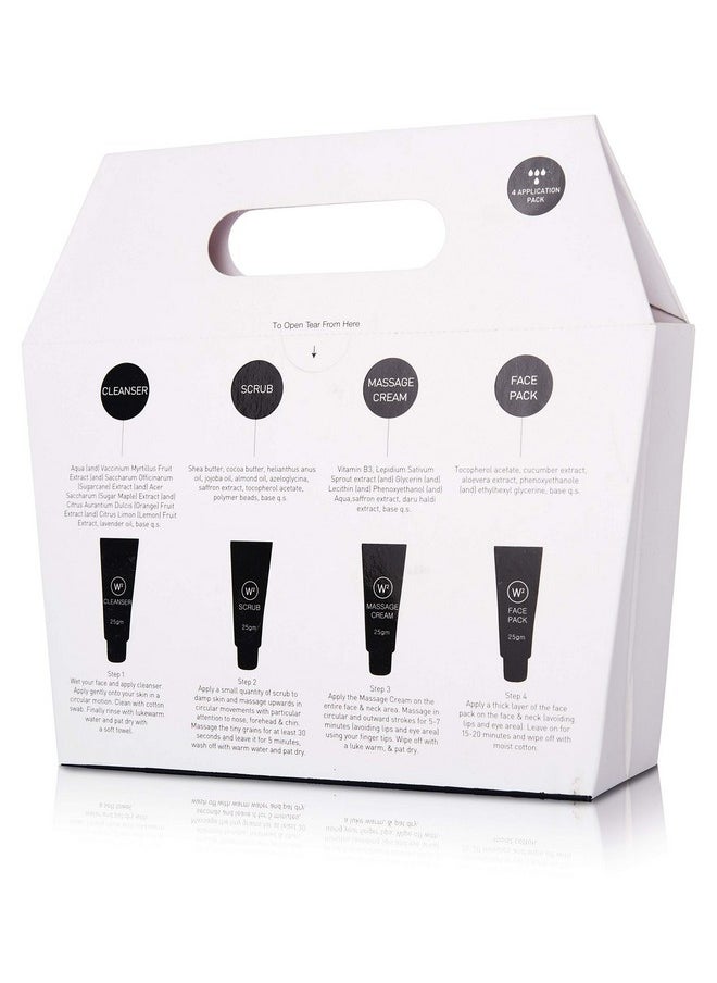 W2 Why Wait Facial Kit, Complete Skin Care, Rich Facial Set (Insta Glow Facial Kit)  - Image 2