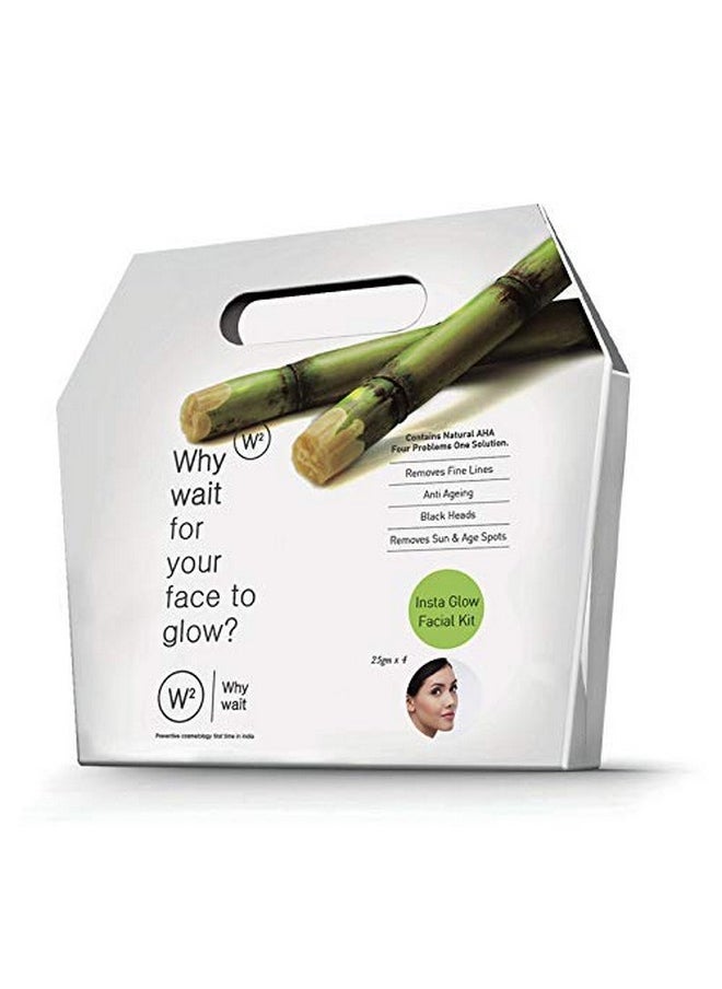 W2 Why Wait Facial Kit, Complete Skin Care, Rich Facial Set (Insta Glow Facial Kit)  - Image 1
