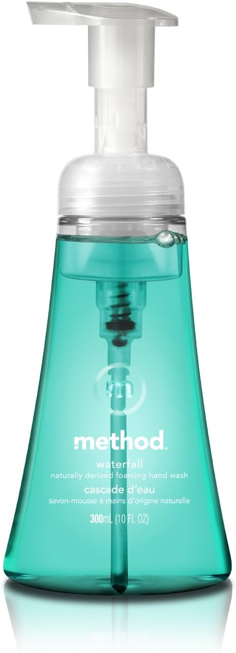 Method Foaming Hand Wash Waterfall Biodegradable Formula 10 Fl Oz Pack of 1