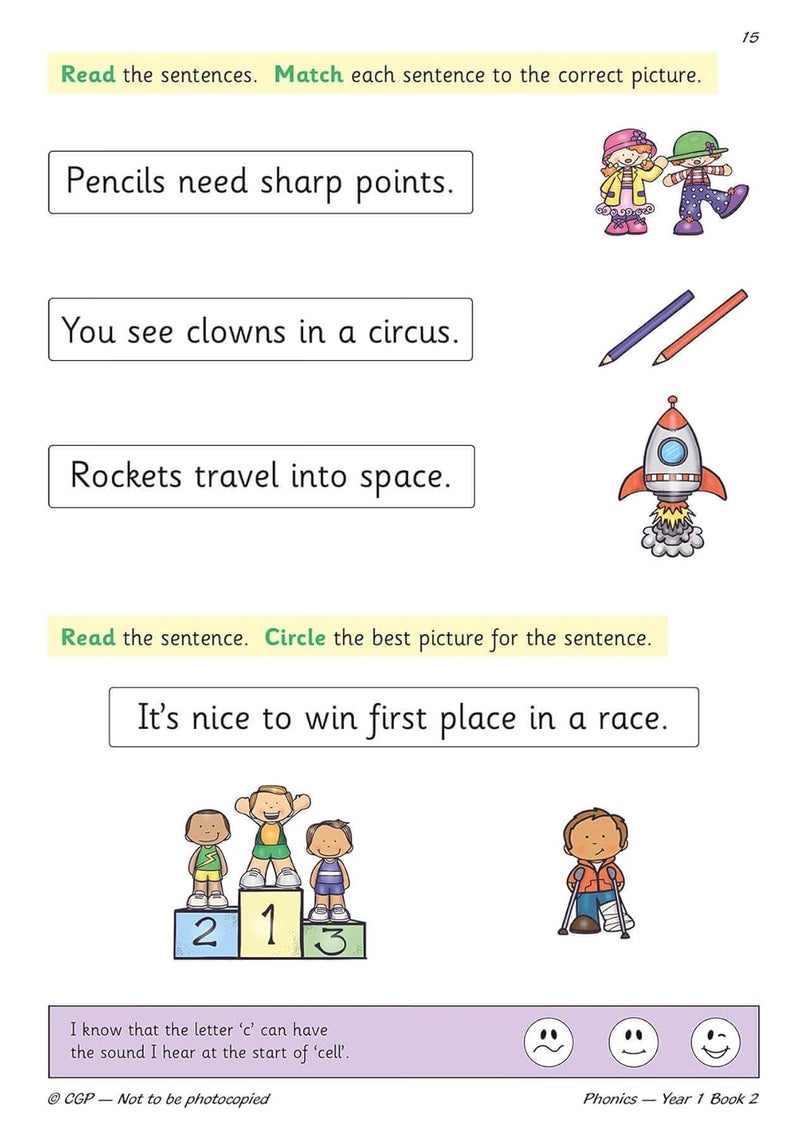 KS1 English Targeted Practice Book: Phonics - Year 1 Book 2 - Image 5