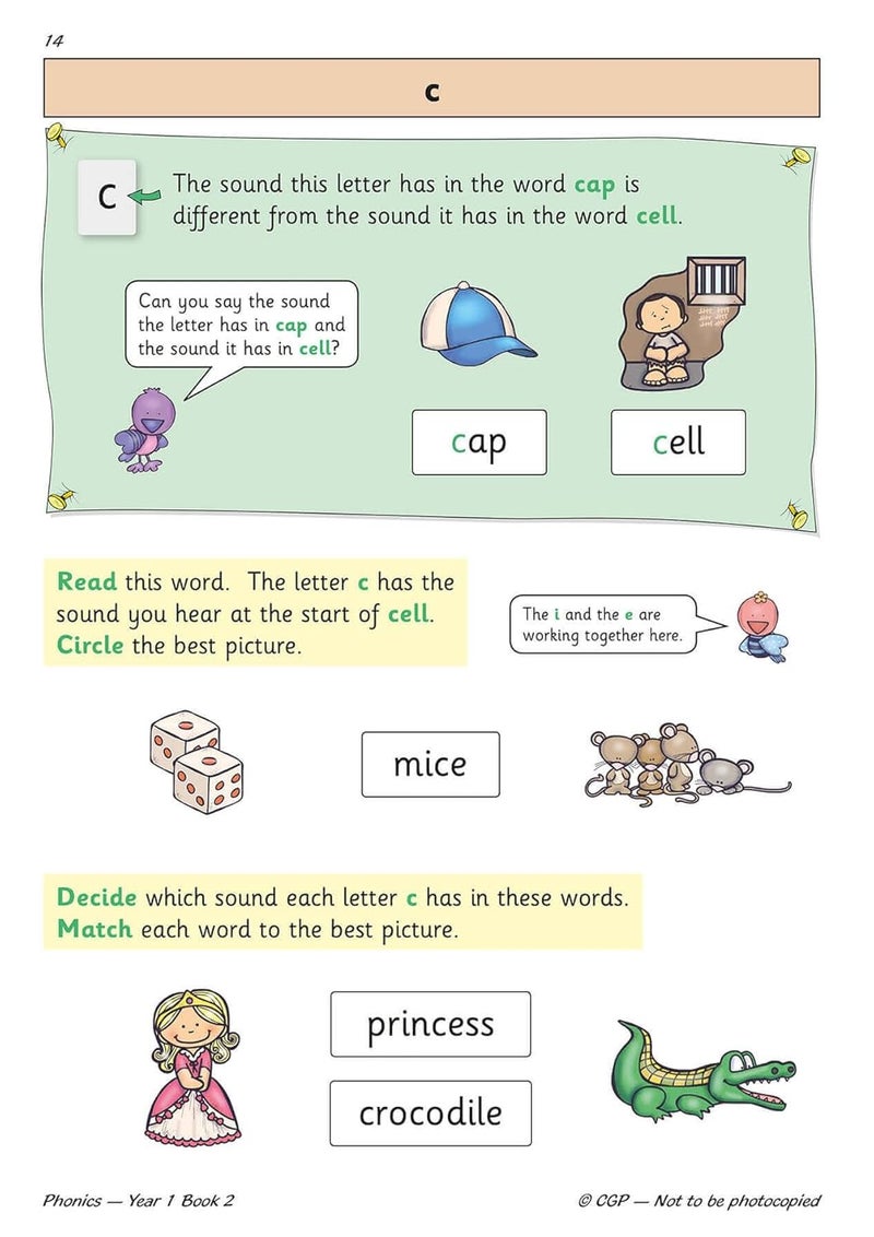 KS1 English Targeted Practice Book: Phonics - Year 1 Book 2 - Image 4