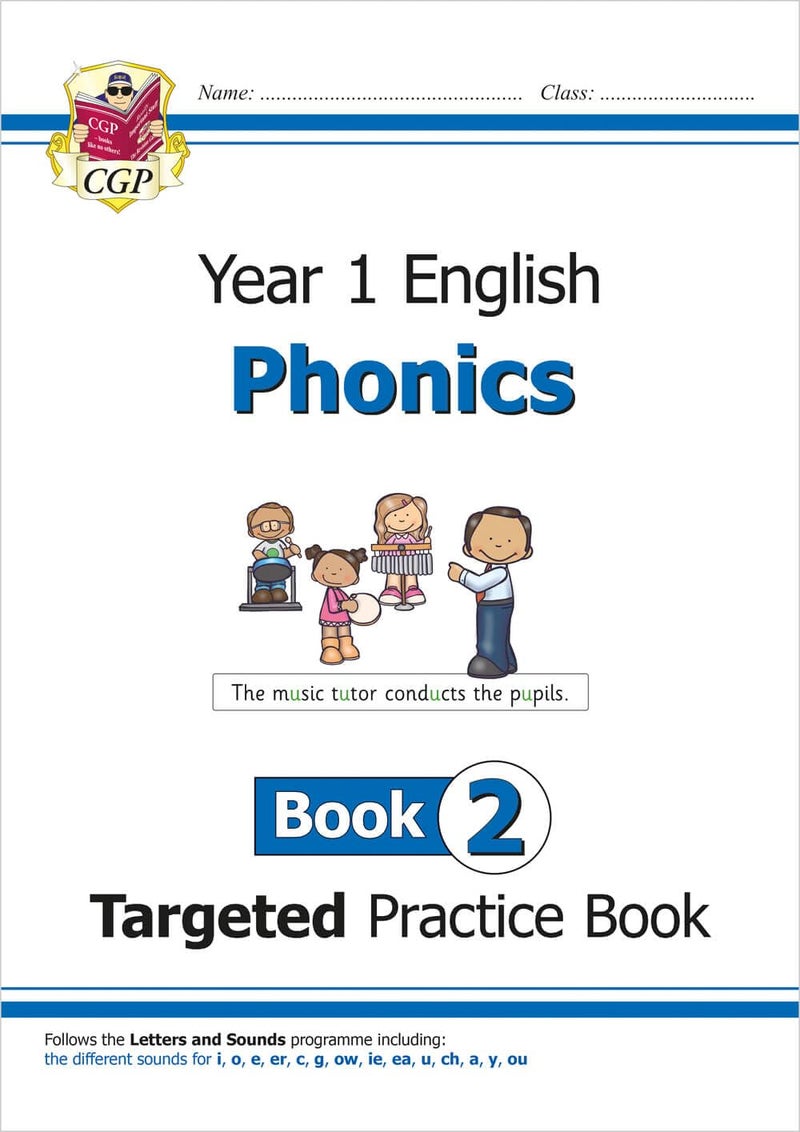KS1 English Targeted Practice Book: Phonics - Year 1 Book 2 - Image 1