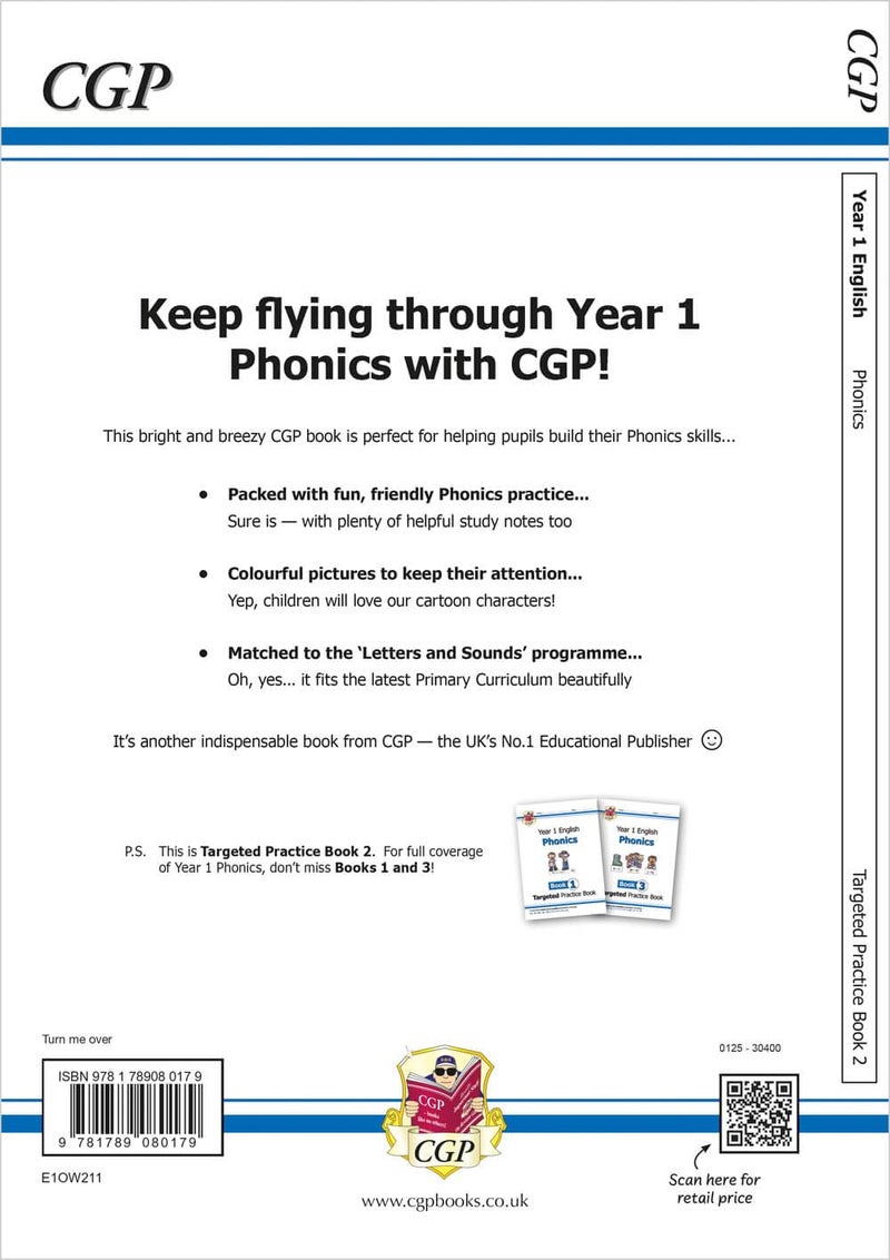 KS1 English Targeted Practice Book: Phonics - Year 1 Book 2 - Image 2