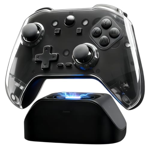 NiTHO PRO ONE Wireless Gaming Controller for PC, Switch, Android & iOS | Gaming Gamepad with Hall Effect Stick & Trigger, Turbo, Vibration, 6-Axis Sensor, Remappable Buttons, Smart Charging Dock - Image 1