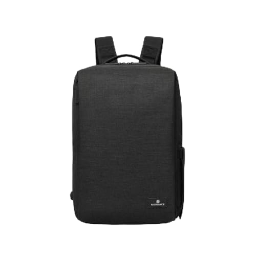 Nordace Siena Pro 15 Smart Backpack with USB Charging 16 Laptop Backpack 20L Daily Backpack for Travel Everyday or Work All Black - Image 1