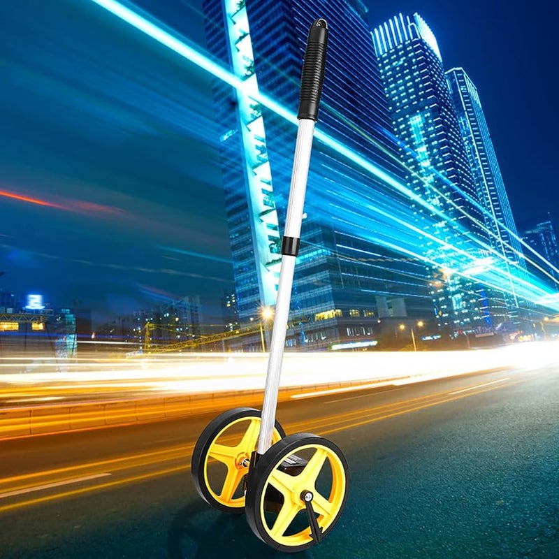 Two Wheel Distance Measurement Measuring Wheel High Precision Ergonomic 9999 M - Image 5