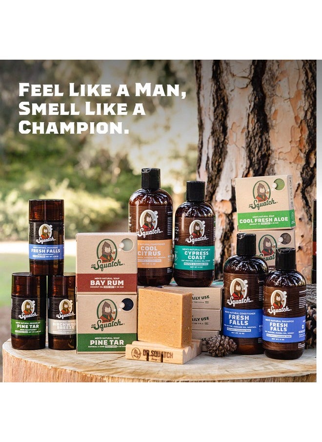 Dr. Squatch - Manly Soap And Deodorant Variety Pack Handmade With Organic Oils, Aluminumfree Summer Citrus And Fresh Falls Men'S Natural Soap - Image 1