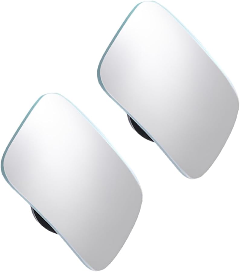 Adjustable Small Round Car Blind Spot Mirrors 2Pcs HD Rearview Vehicle Reversing Accessories - Image 1