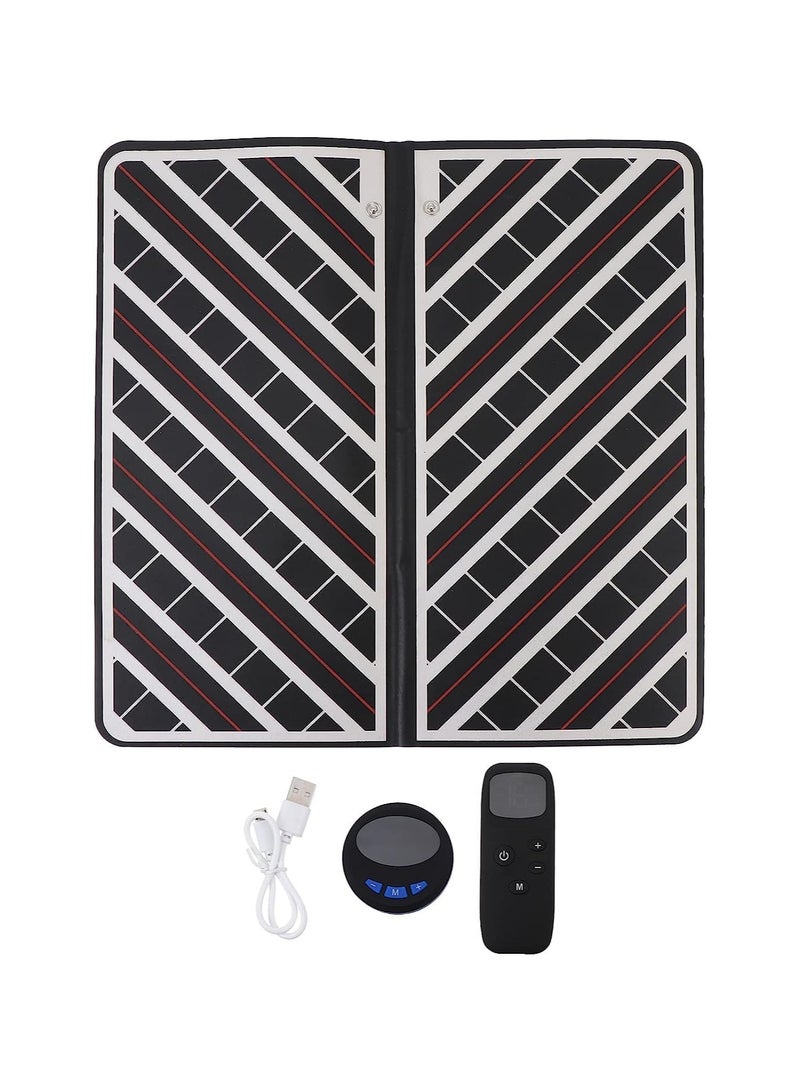 General Foot massage pad, foldable portable electrode foot stimulation pad, increase blood circulation, leg reshaping foot massager foot pad  - Image 1