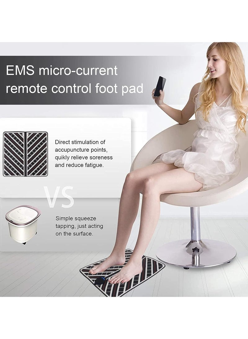 General Foot massage pad, foldable portable electrode foot stimulation pad, increase blood circulation, leg reshaping foot massager foot pad  - Image 4
