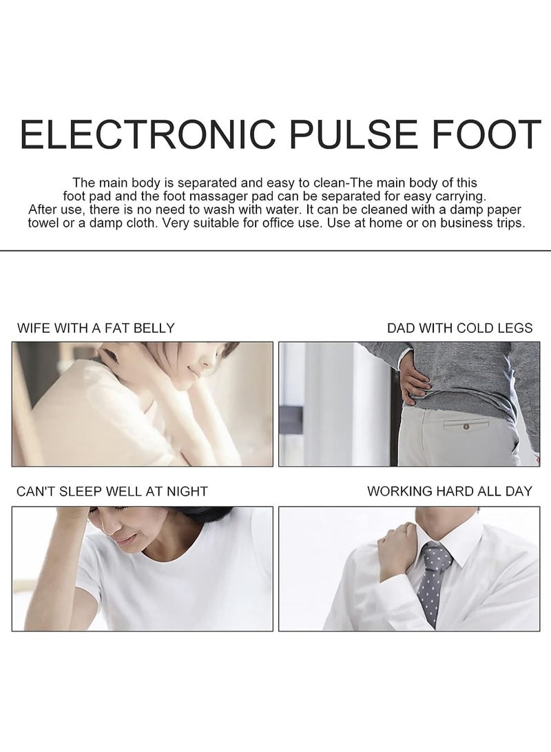 General Foot massage pad, foldable portable electrode foot stimulation pad, increase blood circulation, leg reshaping foot massager foot pad  - Image 5