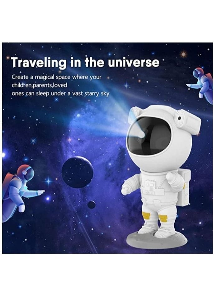 Zashe Night Light Projector for Kids – Cute Astronaut Star Projector, LED Galaxy Lighting for Ceiling & Bedroom  - Image 3
