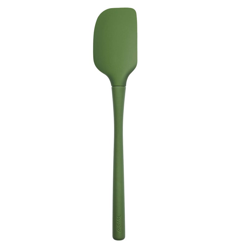 Tovolo FlexCore All Silicone Spatula Tapered Silicone Edge for Scraping Ergonomic Handle HeatResistant Rubber Spatula BPAFree  Dishwasher Safe Baking Tool  Kitchen Utensil Pesto