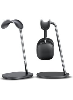 Benks BENKS Desktop Headphone Stand Universal Holder Hanger Mount Aluminum with Protective Silicone Pad for AirPods Max Black  - Image 1