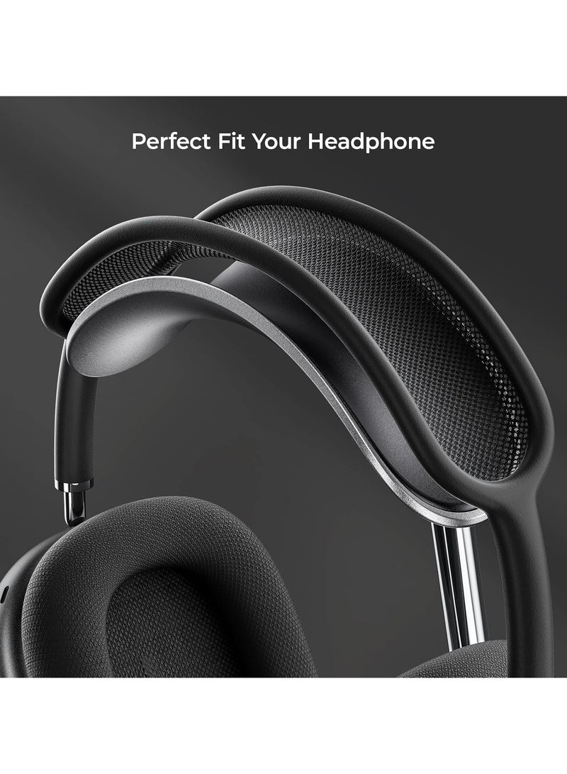 BENKS Desktop Headphone Stand Universal Holder Hanger Mount Aluminum with Protective Silicone Pad for AirPods Max Black - Image 5