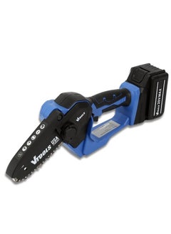 VTOOLS 6 Inch Cordless Log Chain Saw Brushless Motor with 20V Rechargeable Battery and 3000 RPM Speed Ideal for Garden Trees Pruning Trees and Wood Cutting  - Image 3
