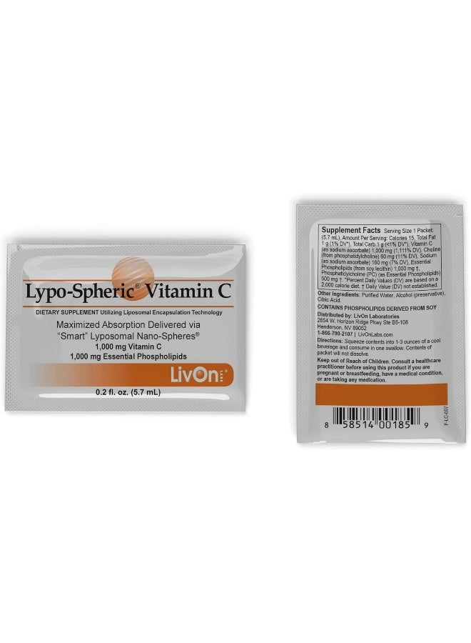 ليفون يبو- كروي فيتامين ج - 1 كرتون (30 كيس) - Image 2