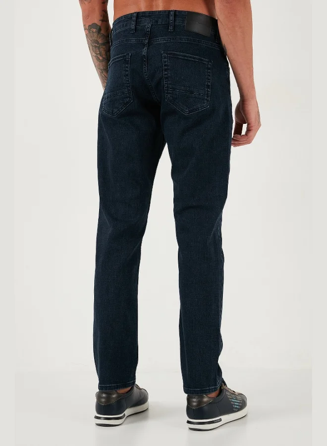 Buratti  Buratti Stretch Cotton Comfort Fit High Waist Straight Leg Jeans Men's JEANS 4412C27TEXAS for Men | Best Price UAE