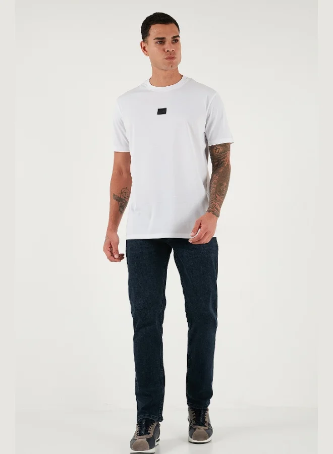 Buratti Stretch Cotton Comfort Fit High Waist Straight Leg Jeans Men's JEANS 4412C27TEXAS