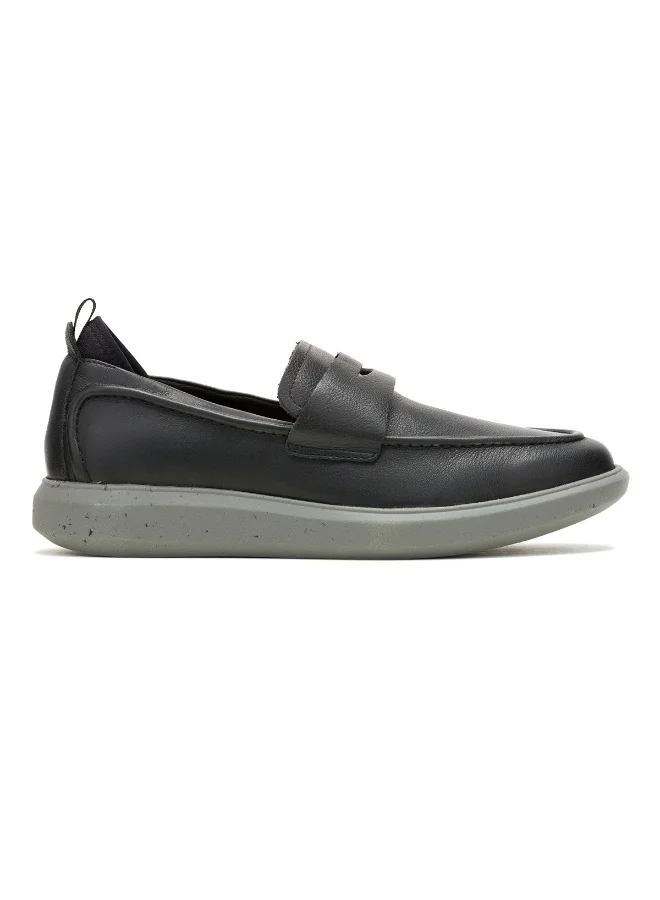 Hush Puppies HUSH PUPPIES Niles Loafer for Men in Bold Black Leather - EU Size 46