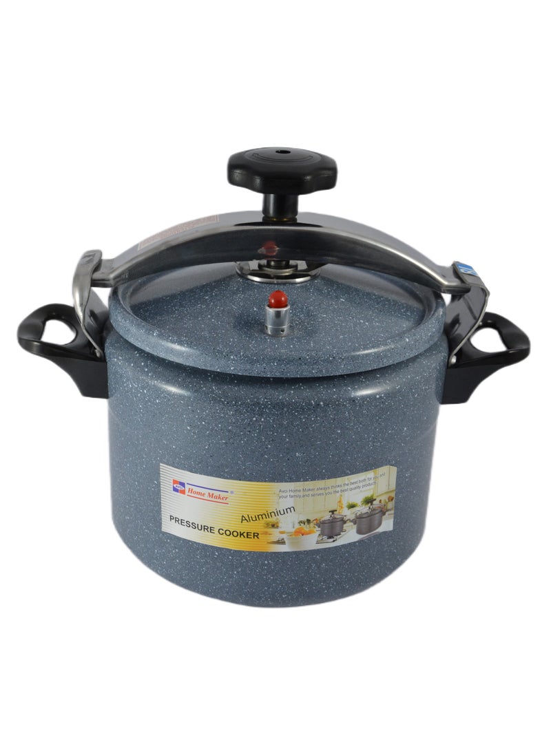 Homemaker 8Liters Ceramic Coating Aluminium Pressure Cooker With Induction Base - 24Cm - 8 Liter Capacity - Grey Grey - Image 2
