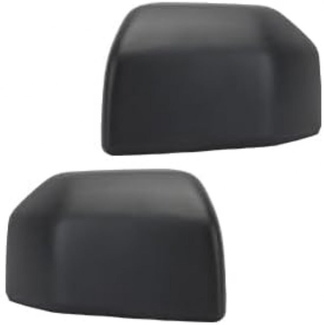 MOFOAP Replacement Left Driver Right Passenger Mirror Cover Caps Compatible with Ford F150 2015 2016 2017 2018 2019 2020 (Textured Black) Set Flat working surface - Image 1