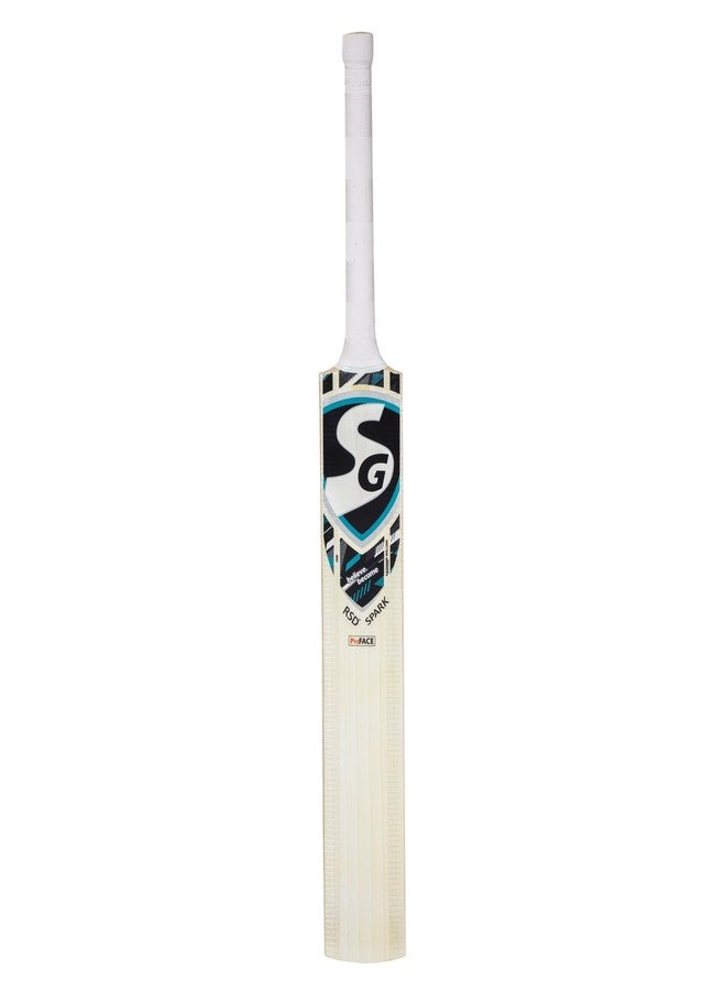 SG RSD Spark Kashmir Willow Cricket Bat|Extra Premium Grip|Ready to Play|Suitable for Both Hard Tennis Ball and Soft Tennis Ball|Kashmir Willow Cricket Bat SG RSD Spark No 1 - Image 2