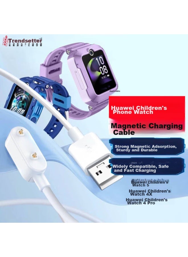 trendsetter Compatible Charger For Huawei Children's Smartwatch 5x/4x/4pro/5xpro, Original Cable For Honor Band 6/7/8 Nfc/es, Magnetic Charging Dock - Image 1