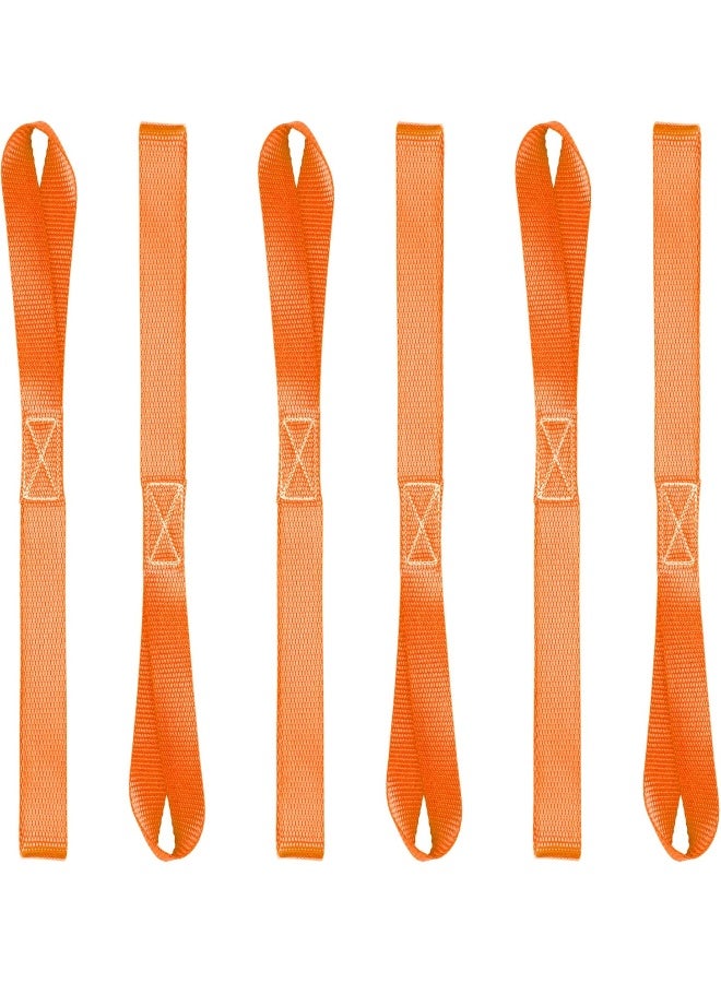 Cartman Soft Loop Tie-Down Straps, 6pk x 18in, 3600lbs - Image 1