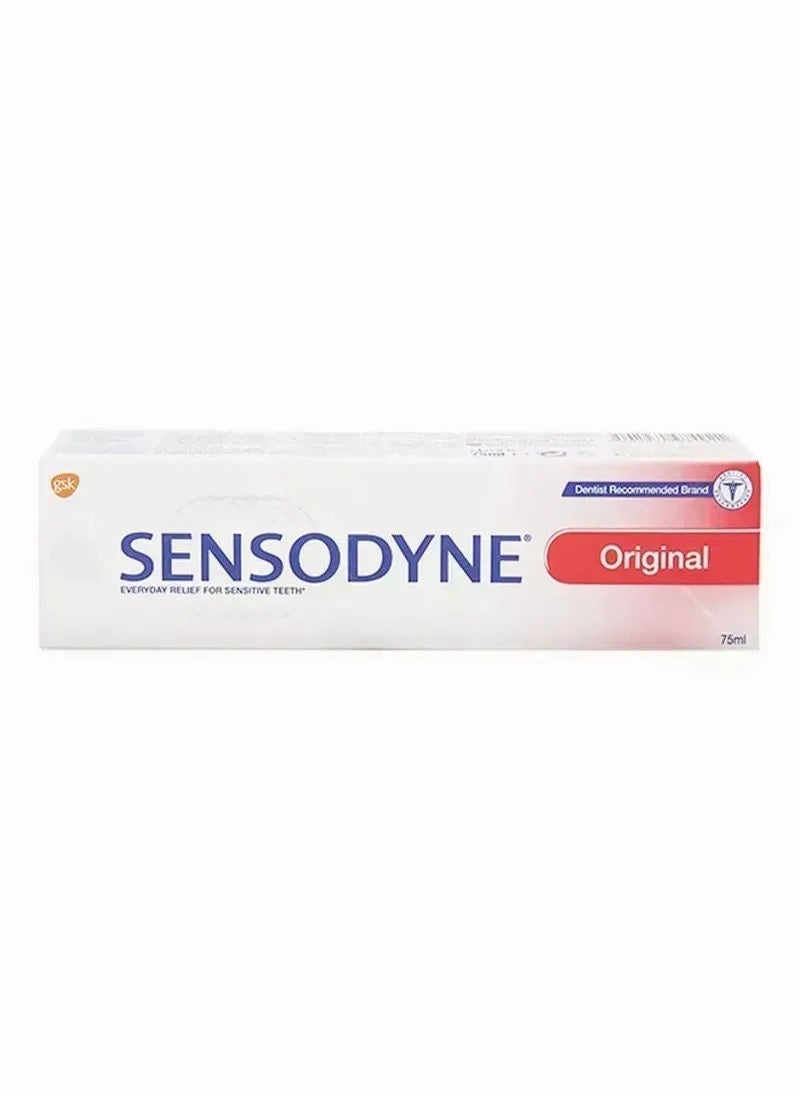 Sensodyne Sensitivity Toothpaste, Original, 75ml 