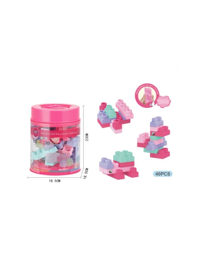 Soft Building Blocks - 40 Pieces  - Image 2