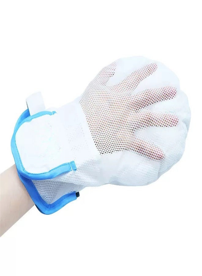 Medical Double Security Mitts Breathable Hand Restraints Safety Mitts Glove for Elderly Medical Procedures with Extra Padding for Comfort Protection - Image 3