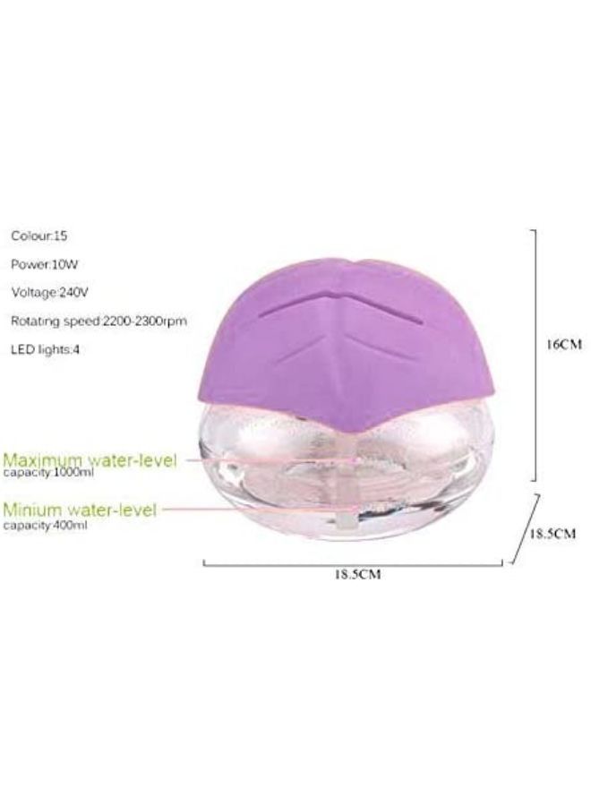 Leaf Shaped Electrical Watering Air Humidifier for Home - Image 2